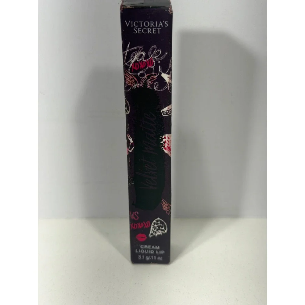 Victorias Secret Velvet Matte Cream Liquid Lip Reckless Purple 3.1g 0.11oz NEW